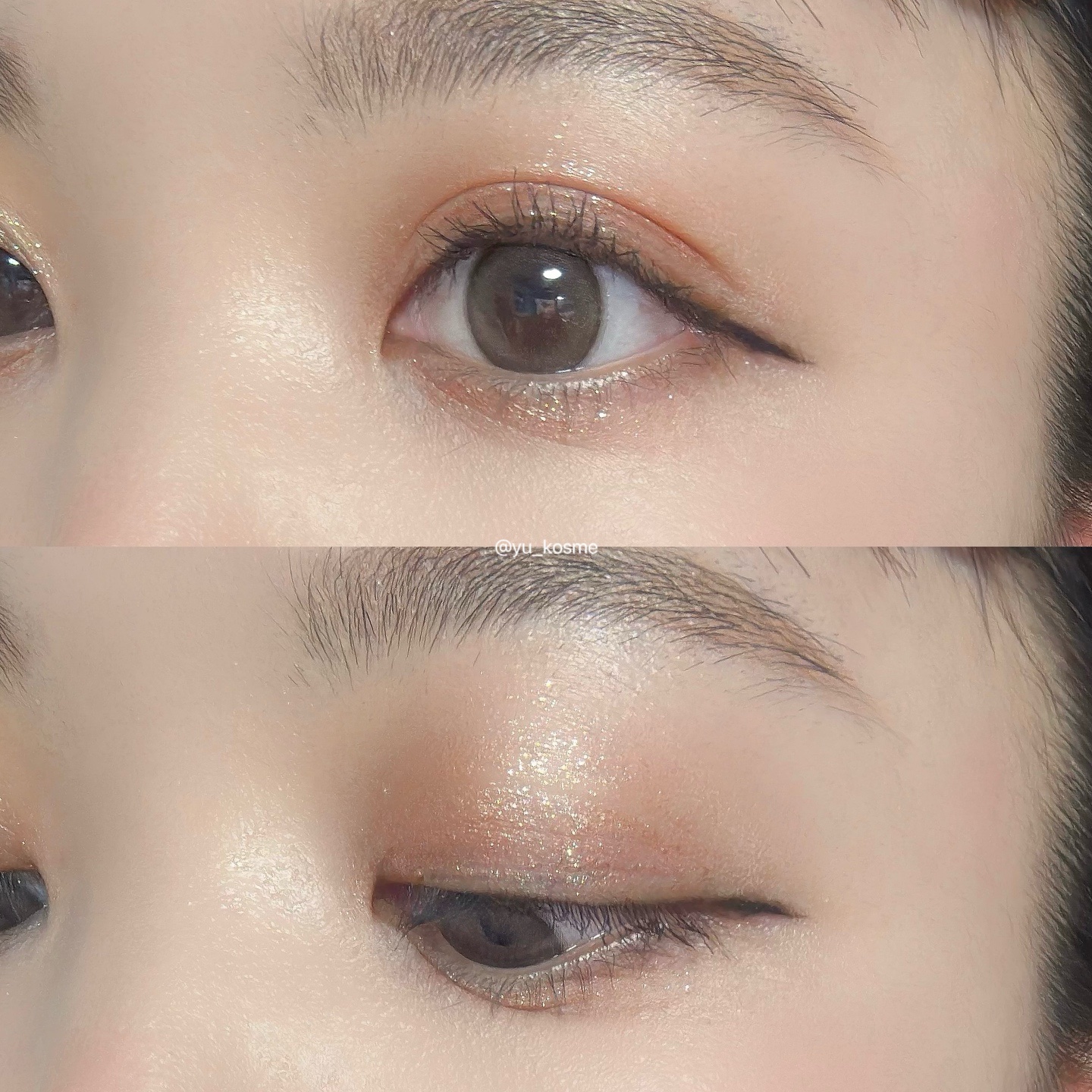 DEAR DAHLIA パラダイス デュアルパレットのクチコミ「\コーラルプラムカラーで抜け感メイク🫧/

────────────
♡DEAR DAHLIA.....」（3枚目）