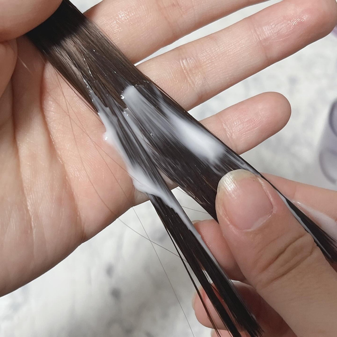 プルント リライト美容液ヘアミルク/Purunt./ヘアミルクを使ったクチコミ(9枚目)