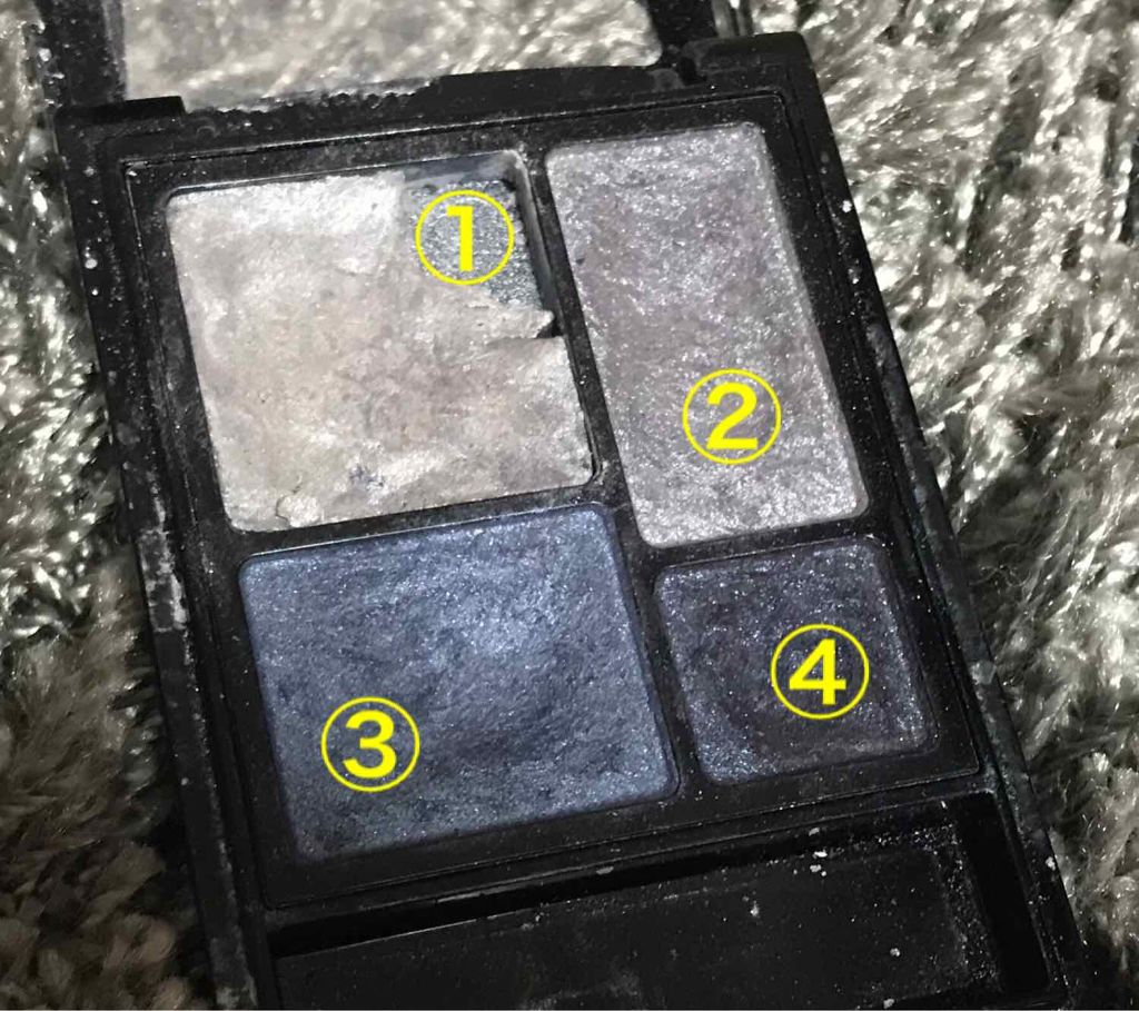 ソフトメルティグラム グラデーション アイズ/リンメル ロンドン/アイシャドウパレットを使ったクチコミ（2枚目）