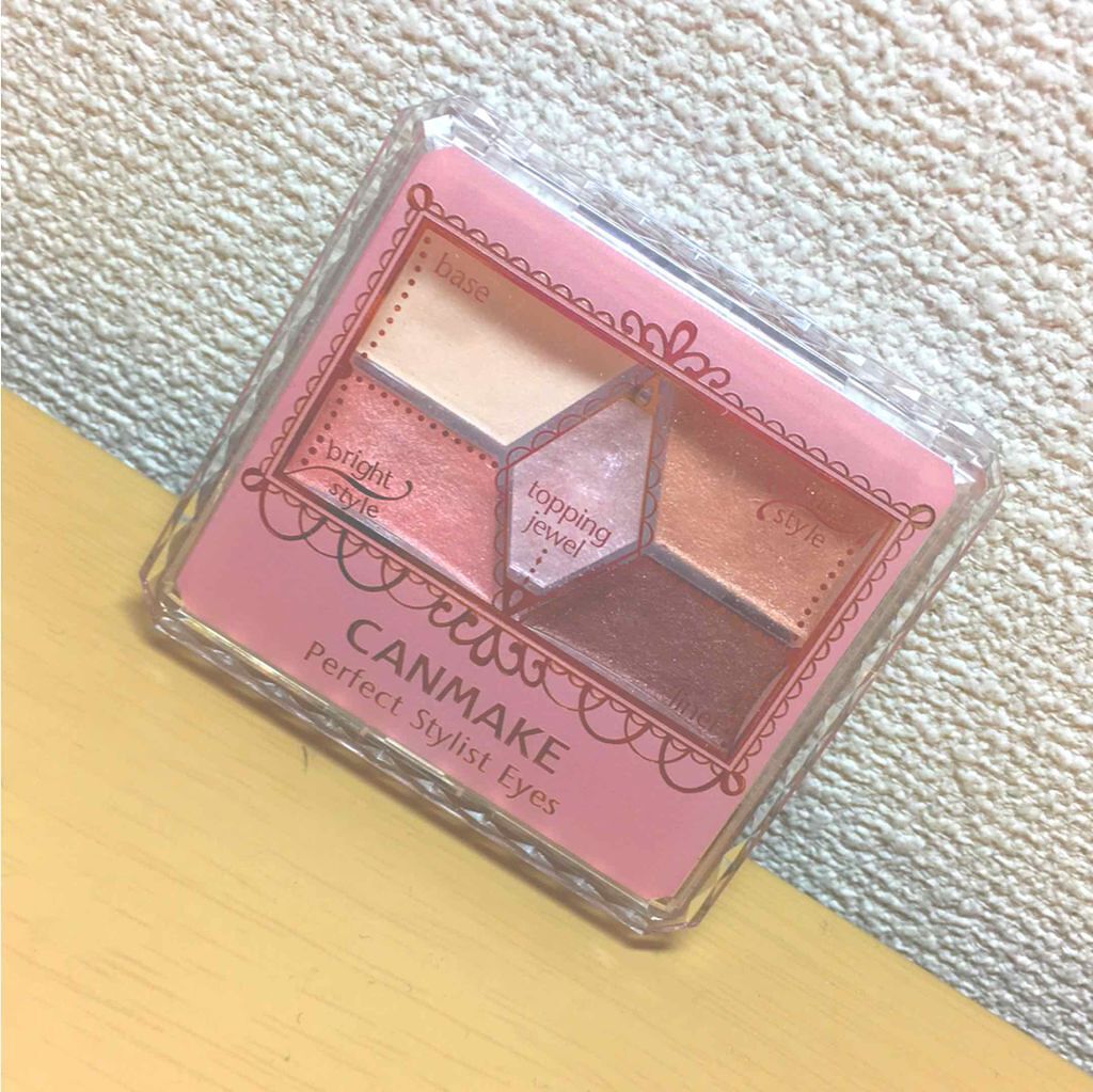 【旧品】パーフェクトスタイリストアイズ/キャンメイク/アイシャドウパレットを使ったクチコミ（1枚目）