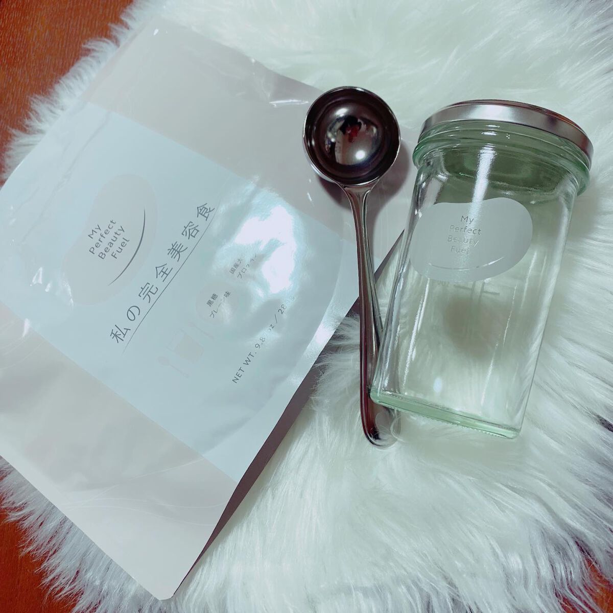 私の完全美容食 黒糖プレーン味 /私の完全美容食/ソイプロテインを使ったクチコミ（1枚目）