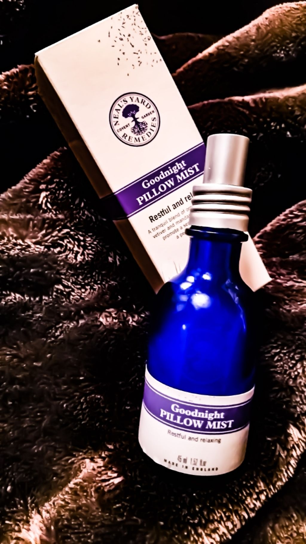 グッドナイトピローミスト/ニールズヤード レメディーズ/ファブリックミストを使ったクチコミ（1枚目）