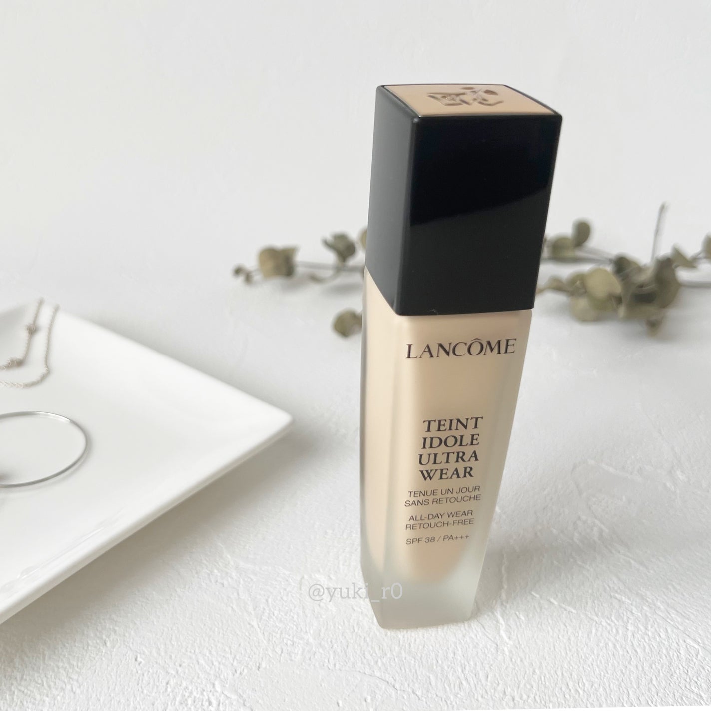 タンイドル ウルトラ ウェア リキッド/LANCOME/リキッドファンデーションを使ったクチコミ(1枚目)