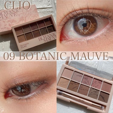 プロ アイ パレット 09 BOTANIC MAUVE(AD)/CLIO/パウダーアイシャドウを使ったクチコミ（1枚目）