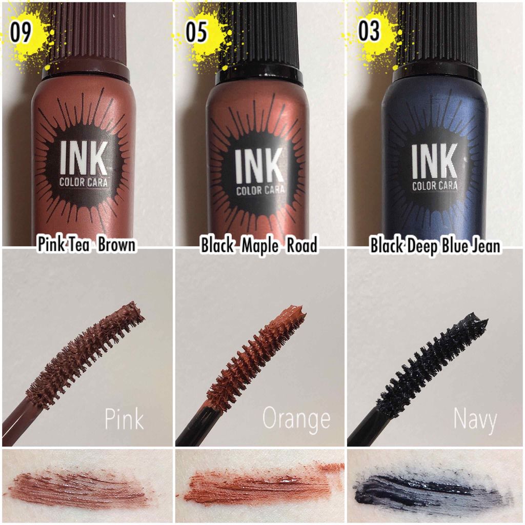 ピンク モーメント インク カラー カラ/PERIPERA/マスカラを使ったクチコミ(2枚目)