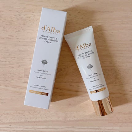 ホワイトトリュフダブルモイスチャークリーム/ダルバ/フェイスクリームを使ったクチコミ(1枚目)