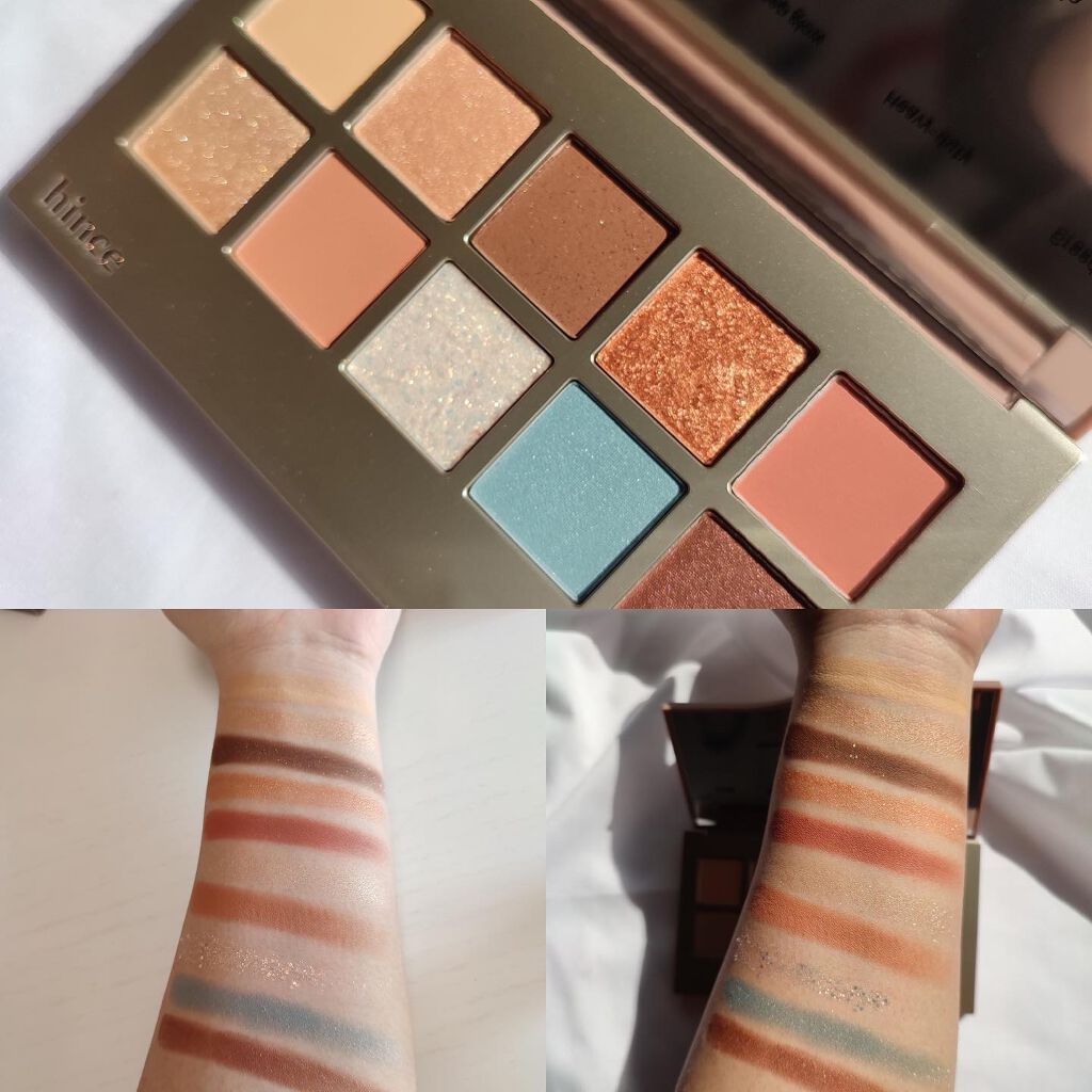 ニューデップスアイシャドウパレット/hince/アイシャドウパレットを使ったクチコミ(5枚目)