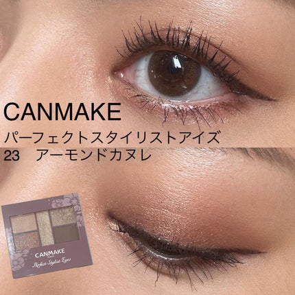 パーフェクトスタイリストアイズ/キャンメイク/アイシャドウパレットを使ったクチコミ(1枚目)
