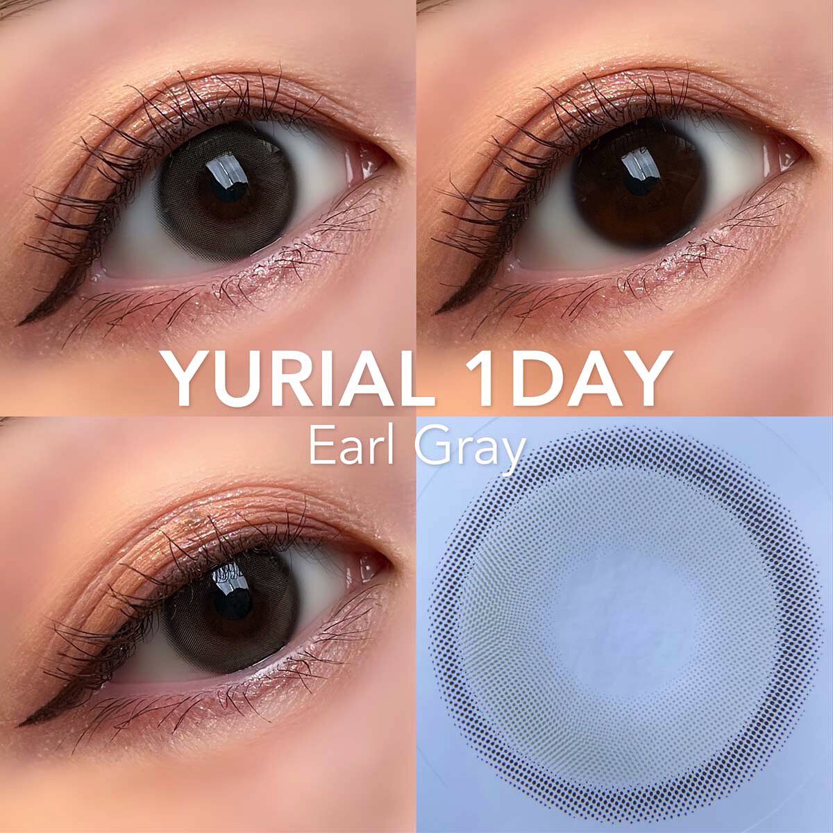 YURIAL Monthly/i-DOL/カラーコンタクトレンズを使ったクチコミ（3枚目）