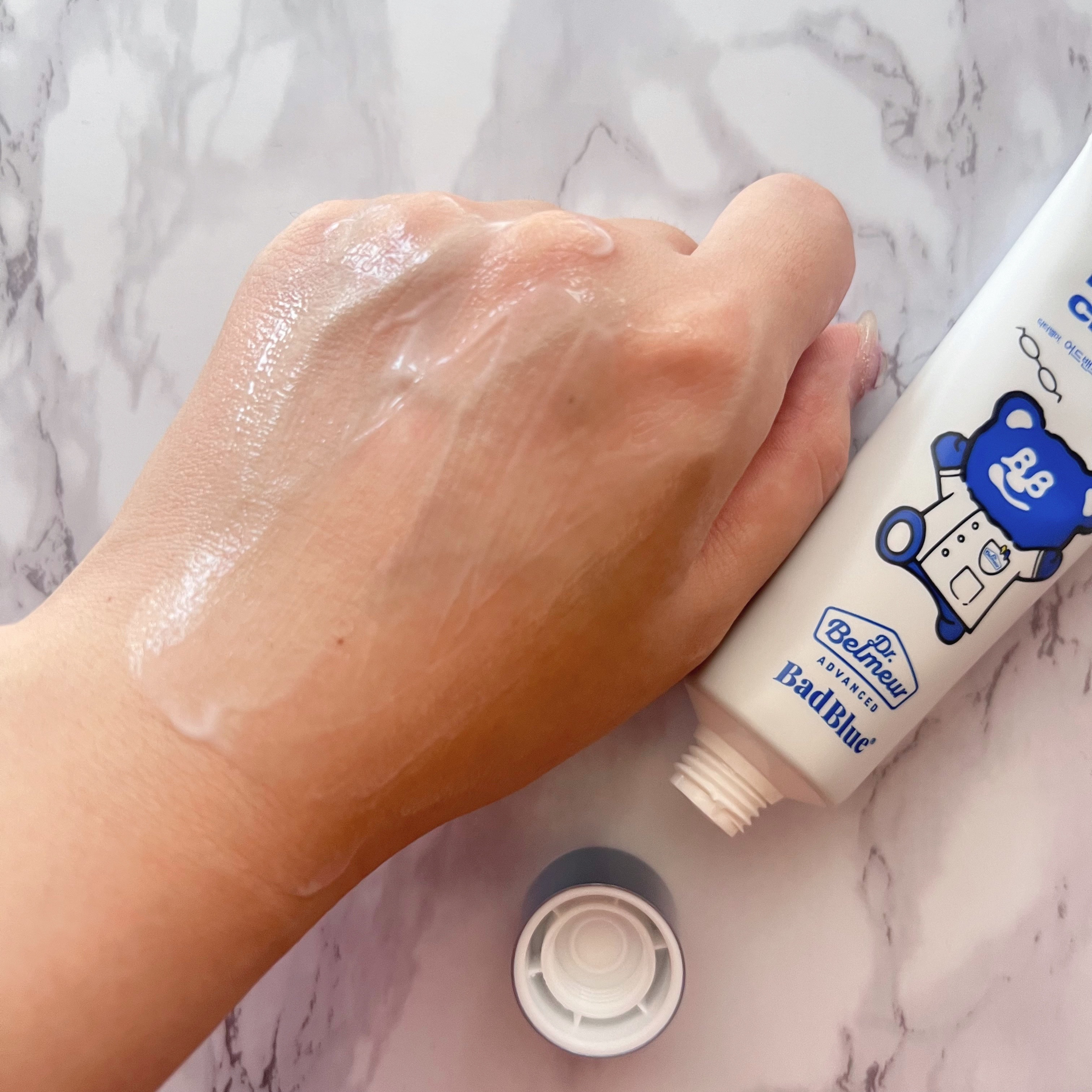 シカ水分クリーム/Dr.Belmeur/フェイスクリームを使ったクチコミ（3枚目）