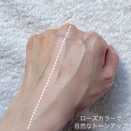 プレミ アムビーガン トーンアップ日焼け止め SPF50+PA++++/dinsee/日焼け止めミルクを使ったクチコミ(4枚目)