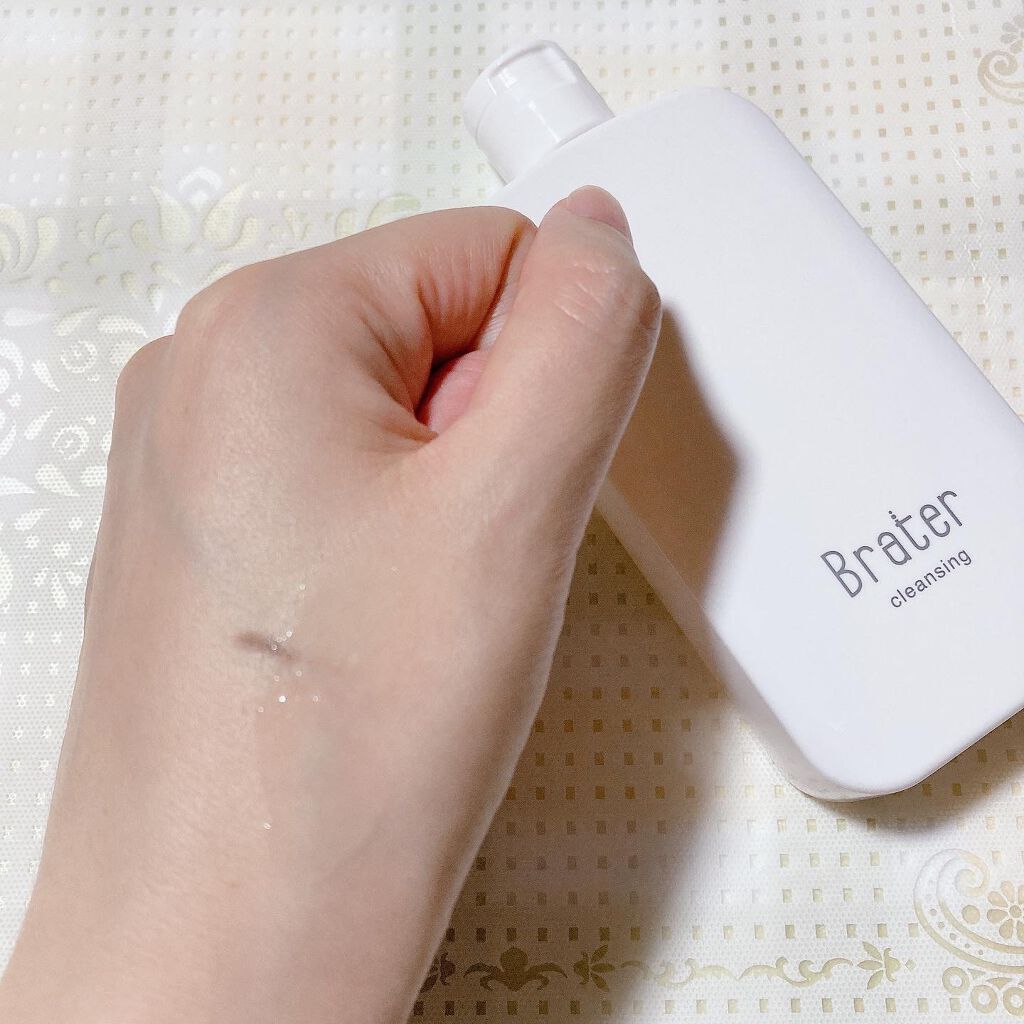 Brater Wクレンジングリキッド/Brater/クレンジングウォーターを使ったクチコミ(4枚目)