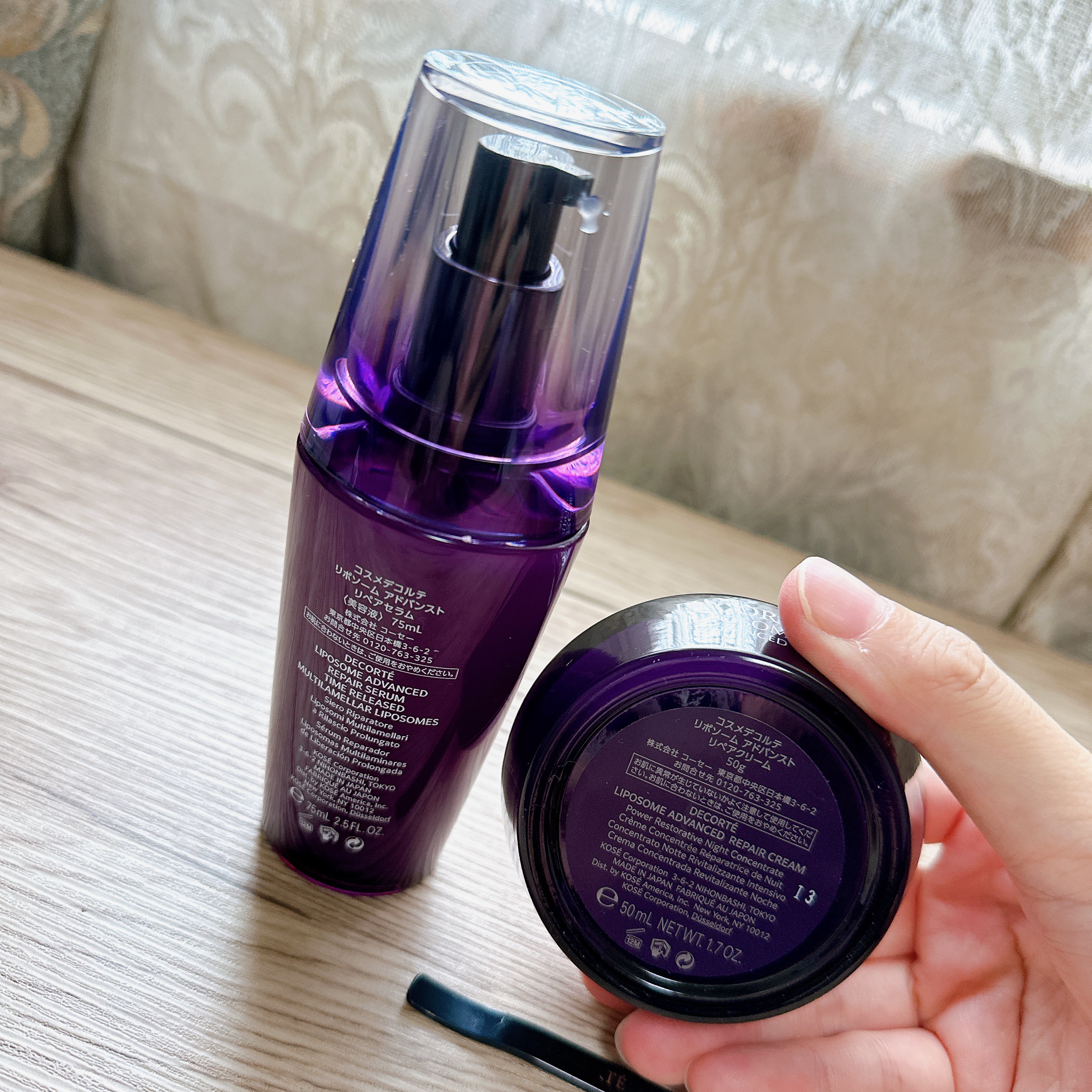 リポソーム アドバンスト　リペアセラム/DECORTÉ/美容液を使ったクチコミ（2枚目）