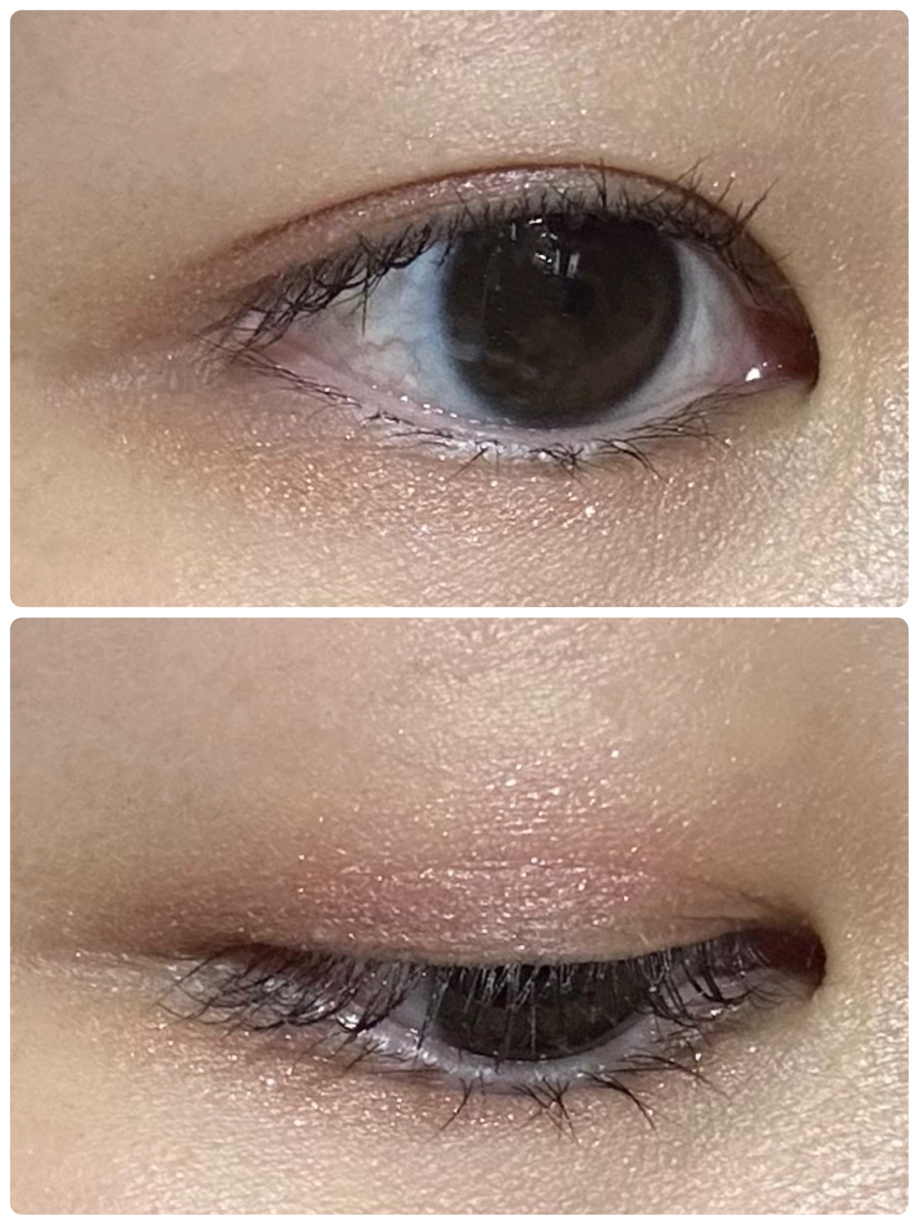 シャドーカスタマイズ BE384 コルク/MAJOLICA MAJORCA/単色アイシャドウを使ったクチコミ（3枚目）