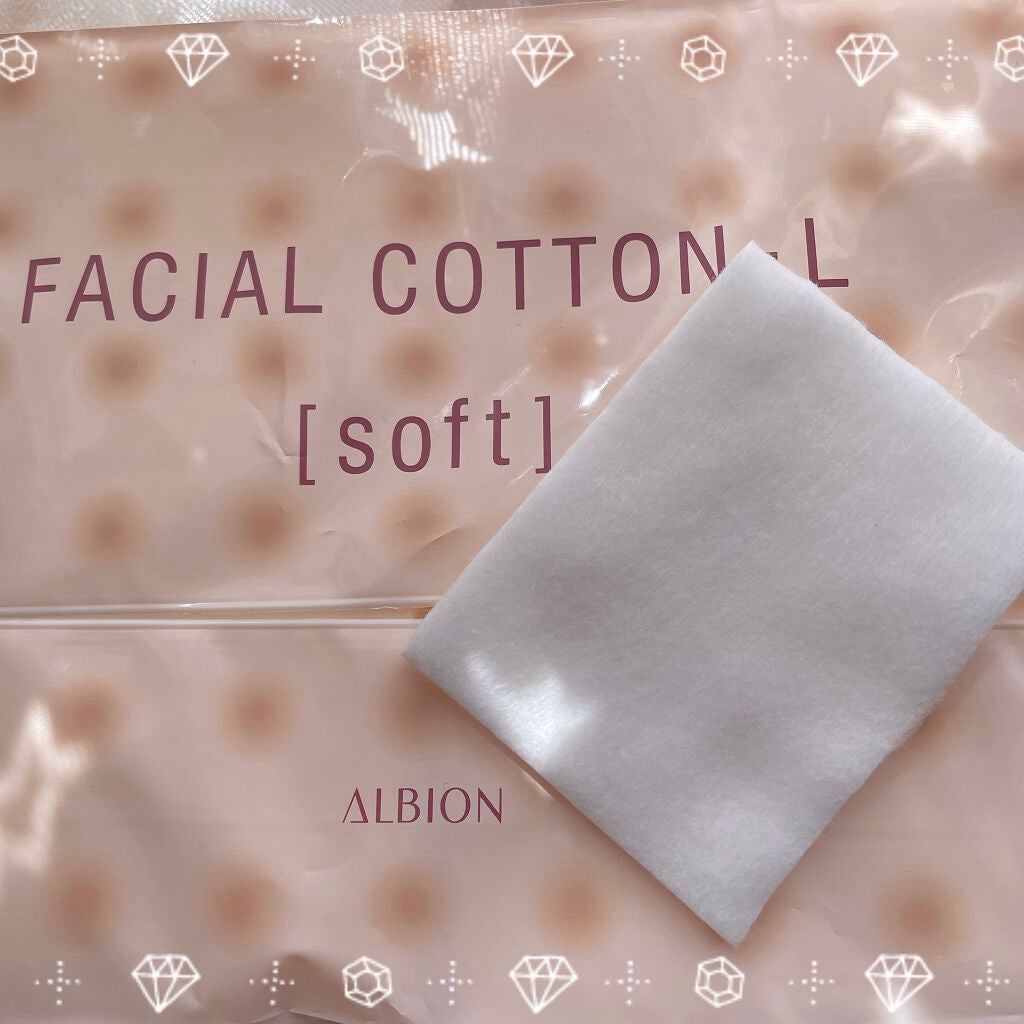 アルビオン フェイシャルコットンL(ソフト)/ALBION/コットンを使ったクチコミ(1枚目)