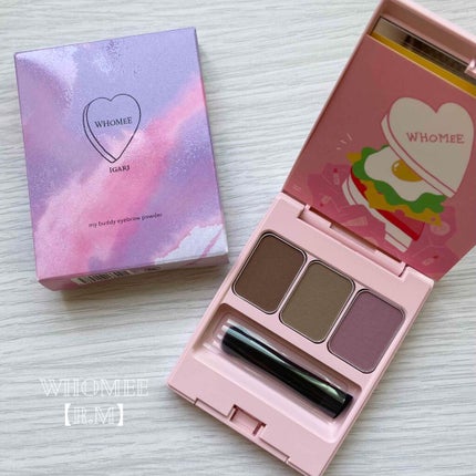 フーミー アイブロウブラシ 熊野筆/WHOMEE/メイクブラシを使ったクチコミ(1枚目)