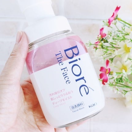 ビオレ ザフェイス 泡洗顔料 ディープモイスト/ビオレ/泡洗顔を使ったクチコミ(2枚目)