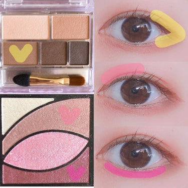 UR GLAM　VELVET EYE COLOR PALETTE/U R GLAM/アイシャドウパレットを使ったクチコミ（2枚目）