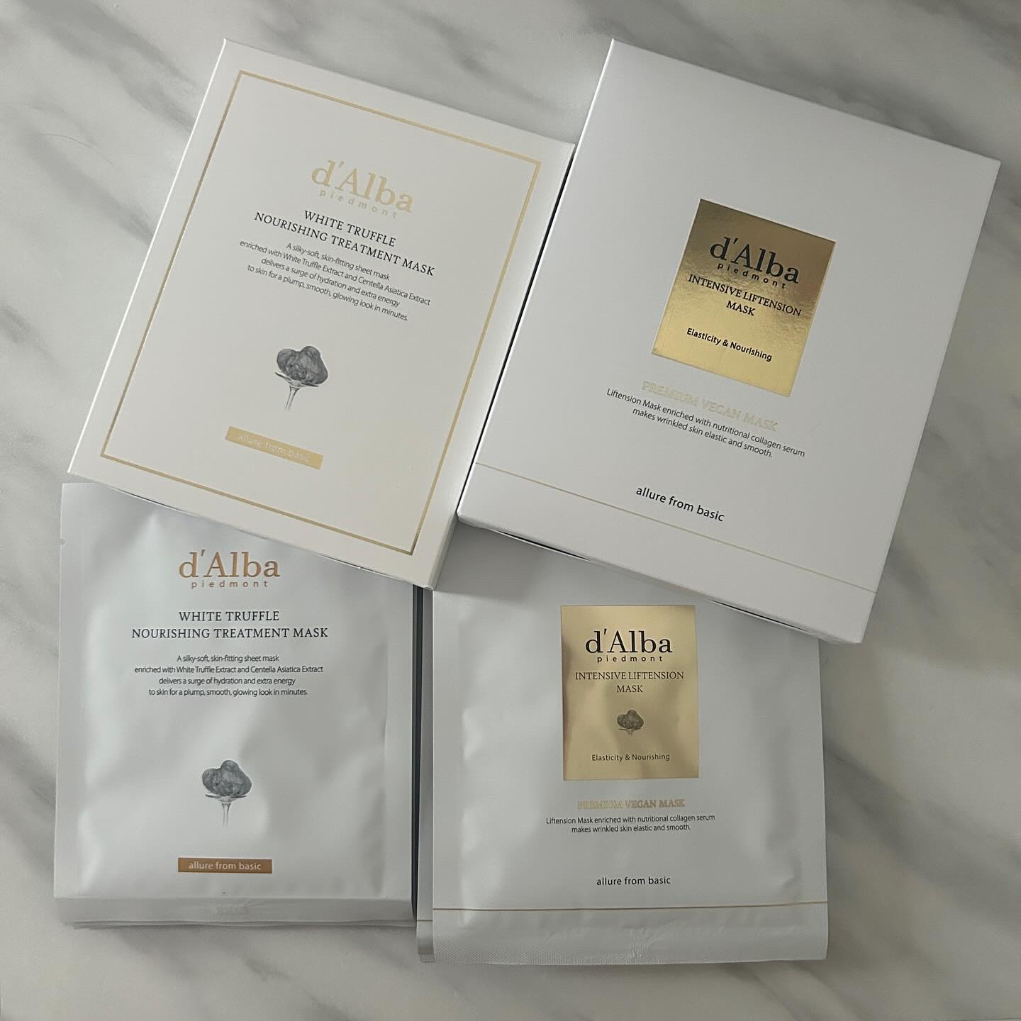 ホワイトトリュフナリシングトリートメントマスク/ダルバ/シートマスク・パックを使ったクチコミ（1枚目）