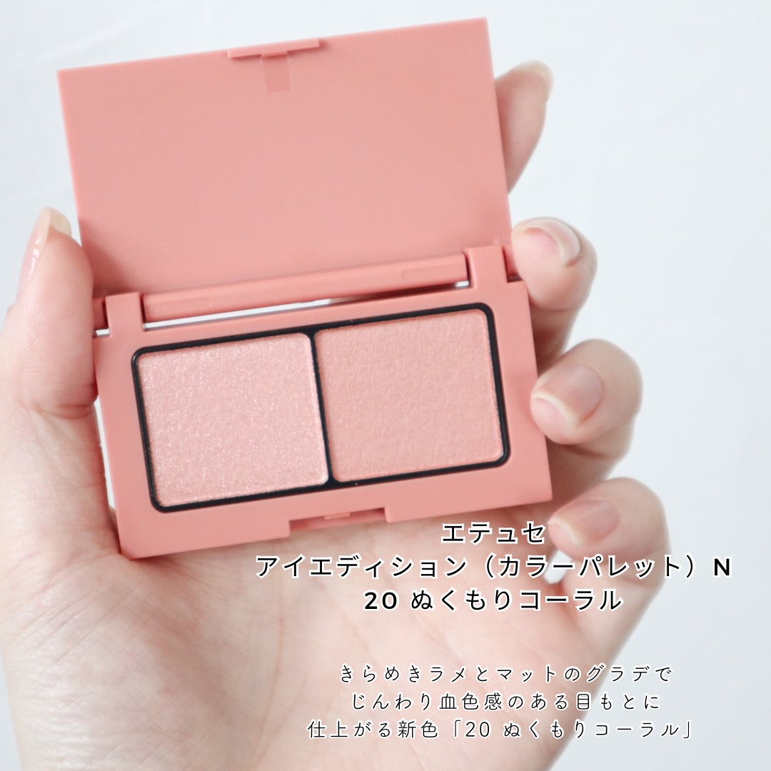 エテュセ アイエディション(カラーパレット)/ettusais/アイシャドウパレットを使ったクチコミ（2枚目）