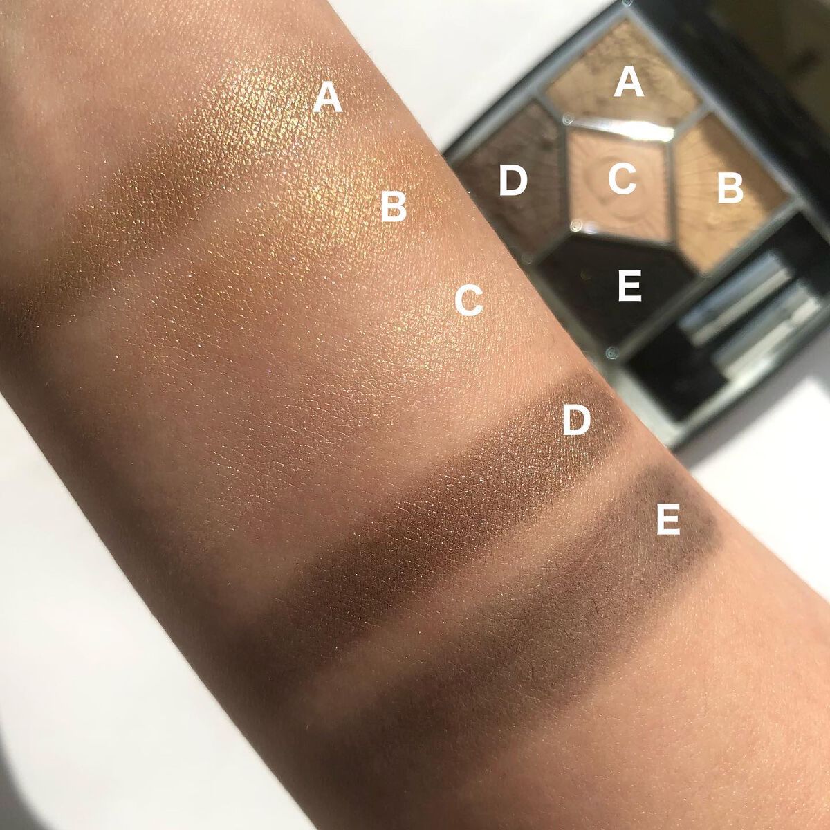 【旧】サンク クルール クチュール/Dior/アイシャドウパレットを使ったクチコミ（3枚目）