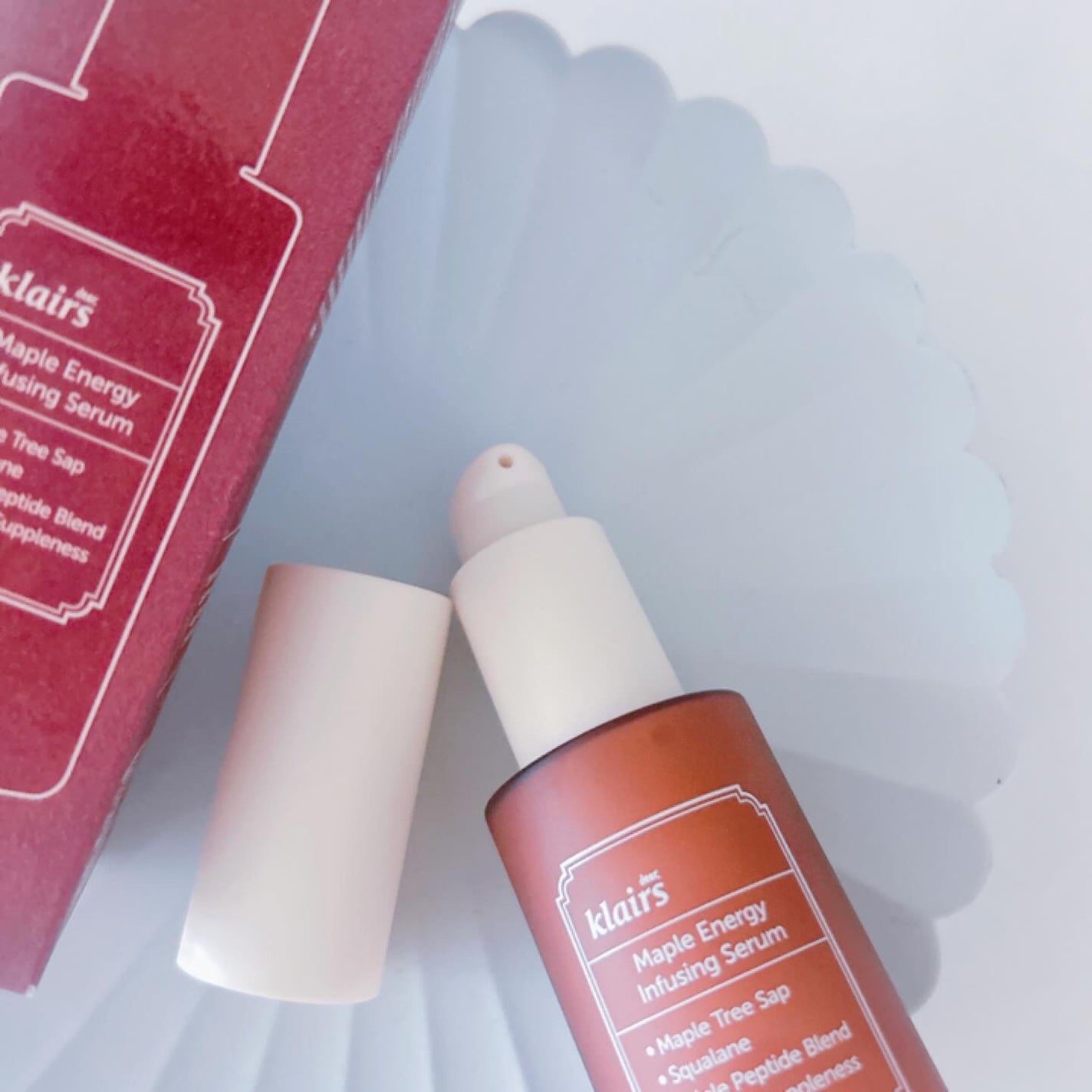 メープルエナジーインフュージングセラム/Klairs/美容液を使ったクチコミ(3枚目)