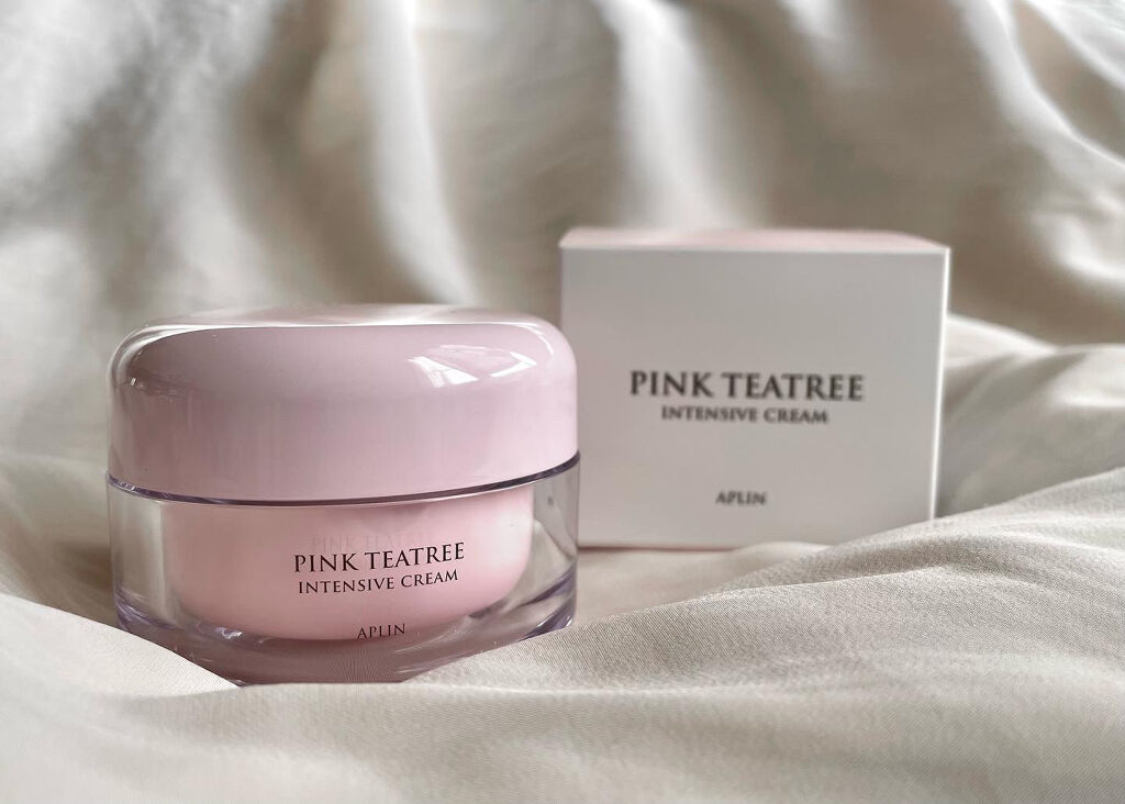 ピンクティーツリークリーム/APLIN/フェイスクリームを使ったクチコミ（1枚目）
