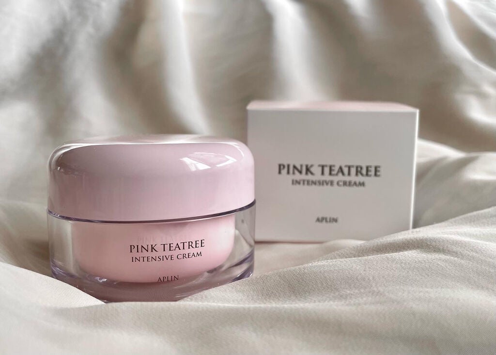 ピンクティーツリークリーム/APLIN/フェイスクリームを使ったクチコミ(1枚目)