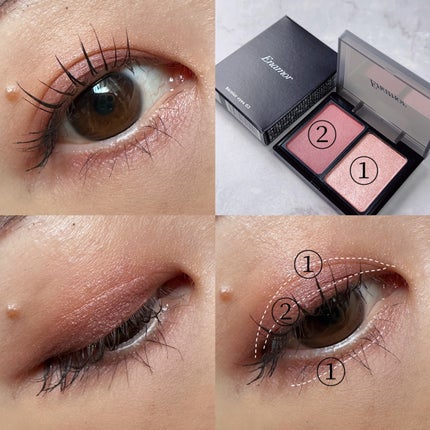 バイカラーアイズ/Enamor/アイシャドウパレットを使ったクチコミ(5枚目)