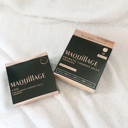 ドラマティッククッションジェリー/マキアージュ/クッションファンデーションを使ったクチコミ(1枚目)