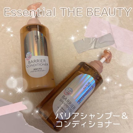ザビューティ 髪のキメ美容素髪を守る バリアシャンプー/コンディショナー/エッセンシャル/シャンプー・コンディショナーを使ったクチコミ(1枚目)