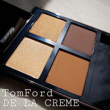 アイ カラー クォード 28 ドゥ ラ クレーム/TOM FORD BEAUTY/アイシャドウパレットを使ったクチコミ（1枚目）