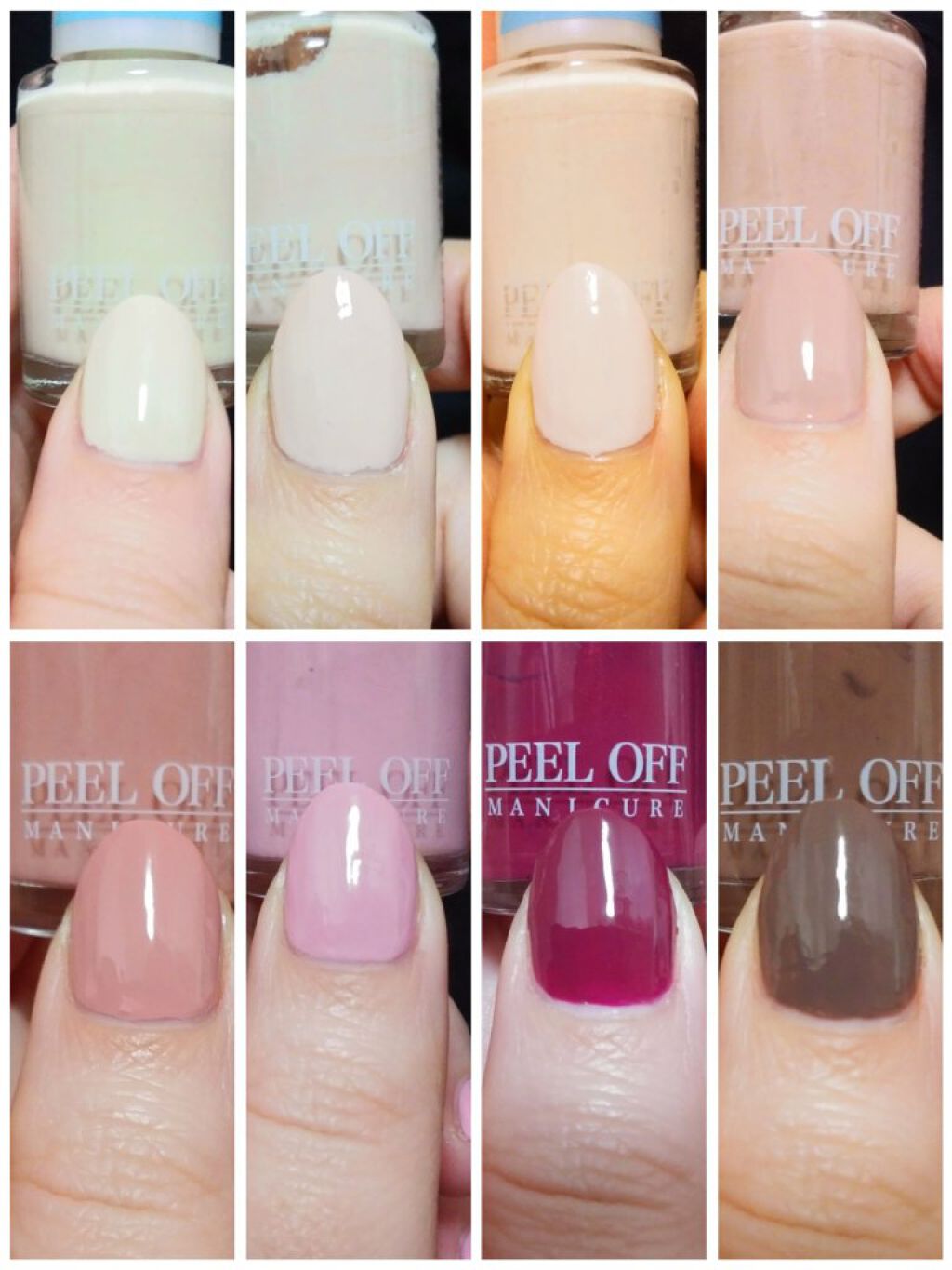 ピールオフマニキュア/DAISO/マニキュアを使ったクチコミ（2枚目）