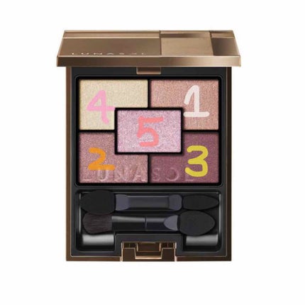 ジェミネイトアイズ/LUNASOL/アイシャドウパレットを使ったクチコミ(4枚目)