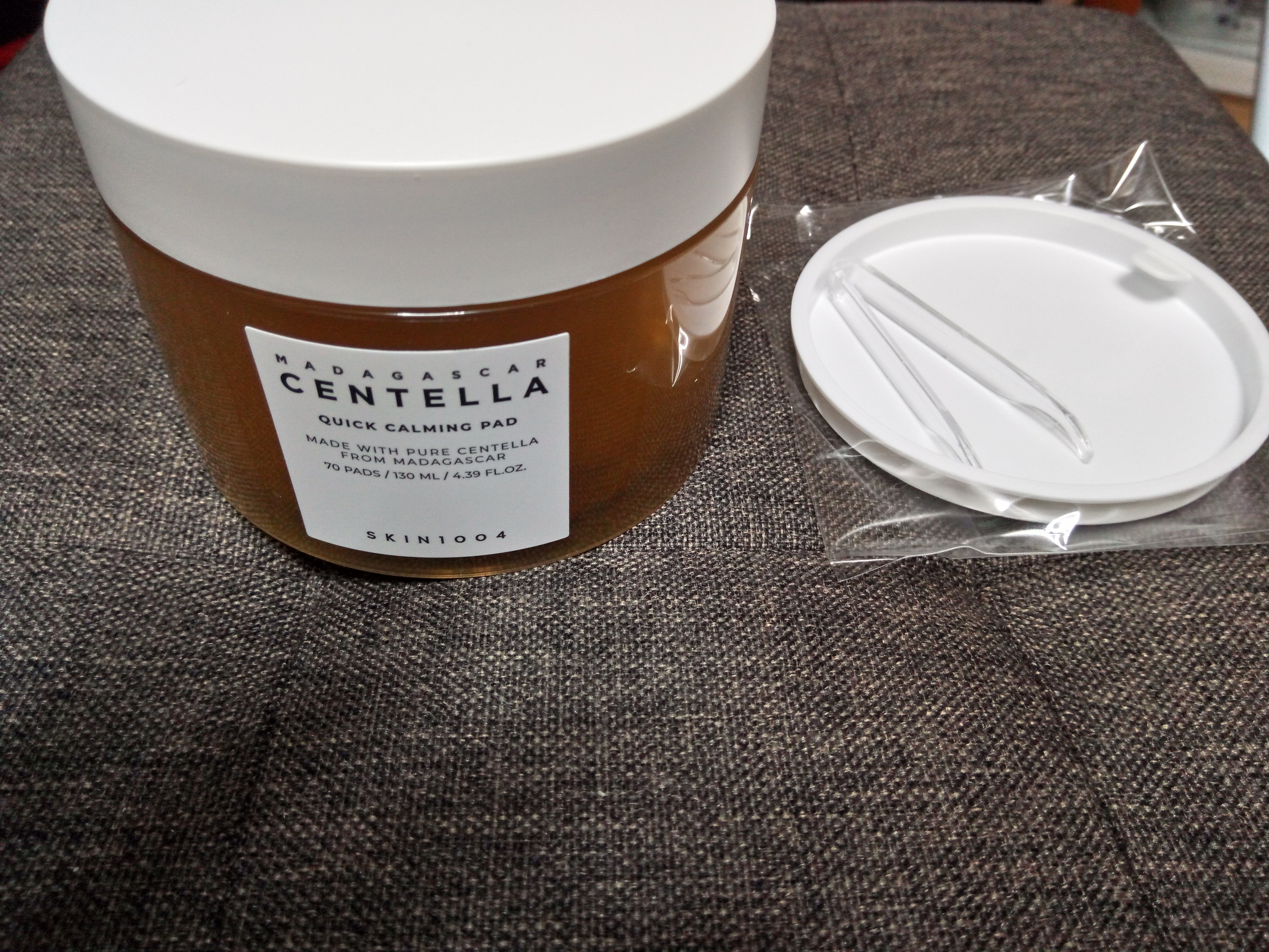 センテラ クイックカーミングパッド/SKIN1004/トナーパッドを使ったクチコミ（2枚目）