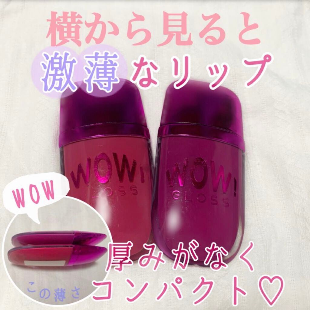 WOWグロス/MAKEUP REVOLUTION/リップグロスを使ったクチコミ(1枚目)