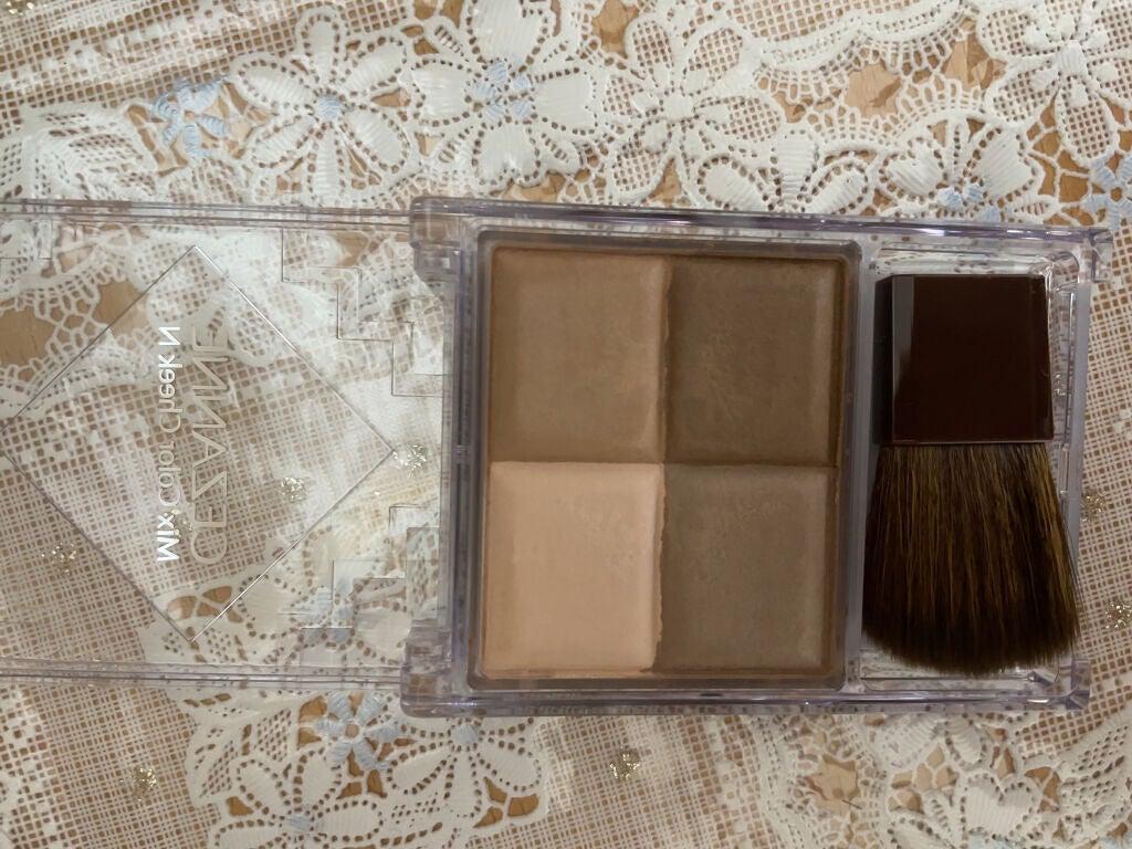 ミックスカラーチーク/CEZANNE/パウダーチークを使ったクチコミ(2枚目)