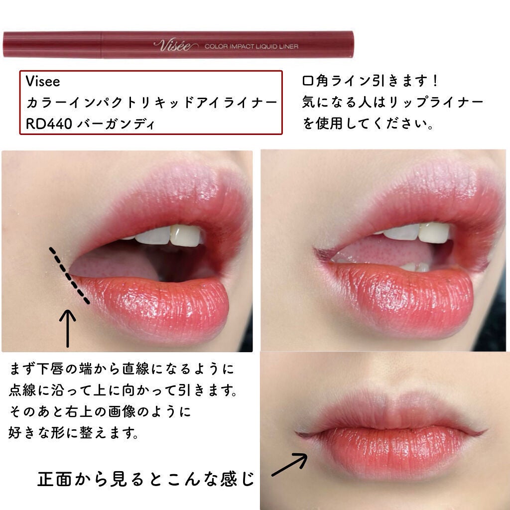 パーフェクトリップコンシーラー/COSCOS/クリームコンシーラーを使ったクチコミ(6枚目)