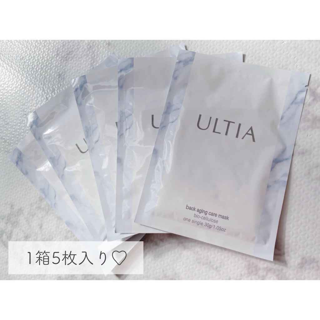 back aging care mask/ULTIA/シートマスク・パックを使ったクチコミ(2枚目)
