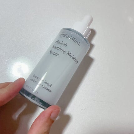 バオバブ スージング モイスチャークリーム/MEDIHEAL/フェイスクリームを使ったクチコミ(5枚目)