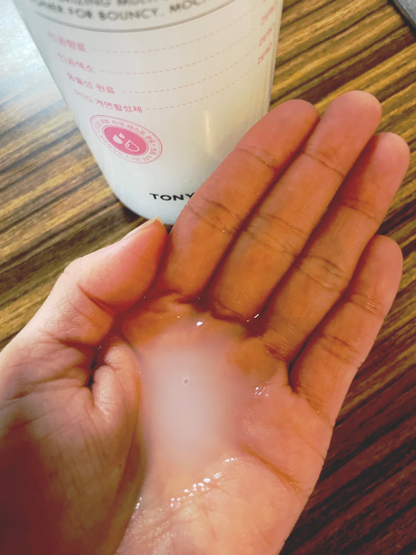 Wonder Ceramide Mochi Toner(トニーモリーワンダーCモチトナー)/TONYMOLY/化粧水を使ったクチコミ(2枚目)