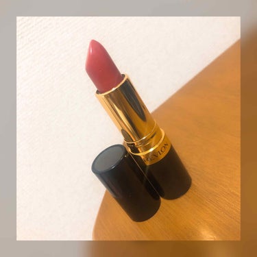 スーパー ラストラス リップスティック 118 ローズ ワイン/REVLON/口紅を使ったクチコミ（1枚目）