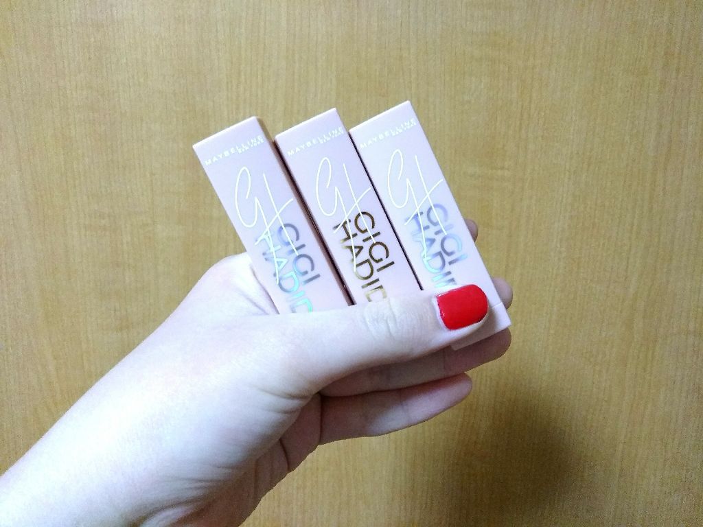 ジジ・ハディッド限定コレクション カラーセンセーショナル リップスティックG/MAYBELLINE NEW YORK/口紅を使ったクチコミ(1枚目)