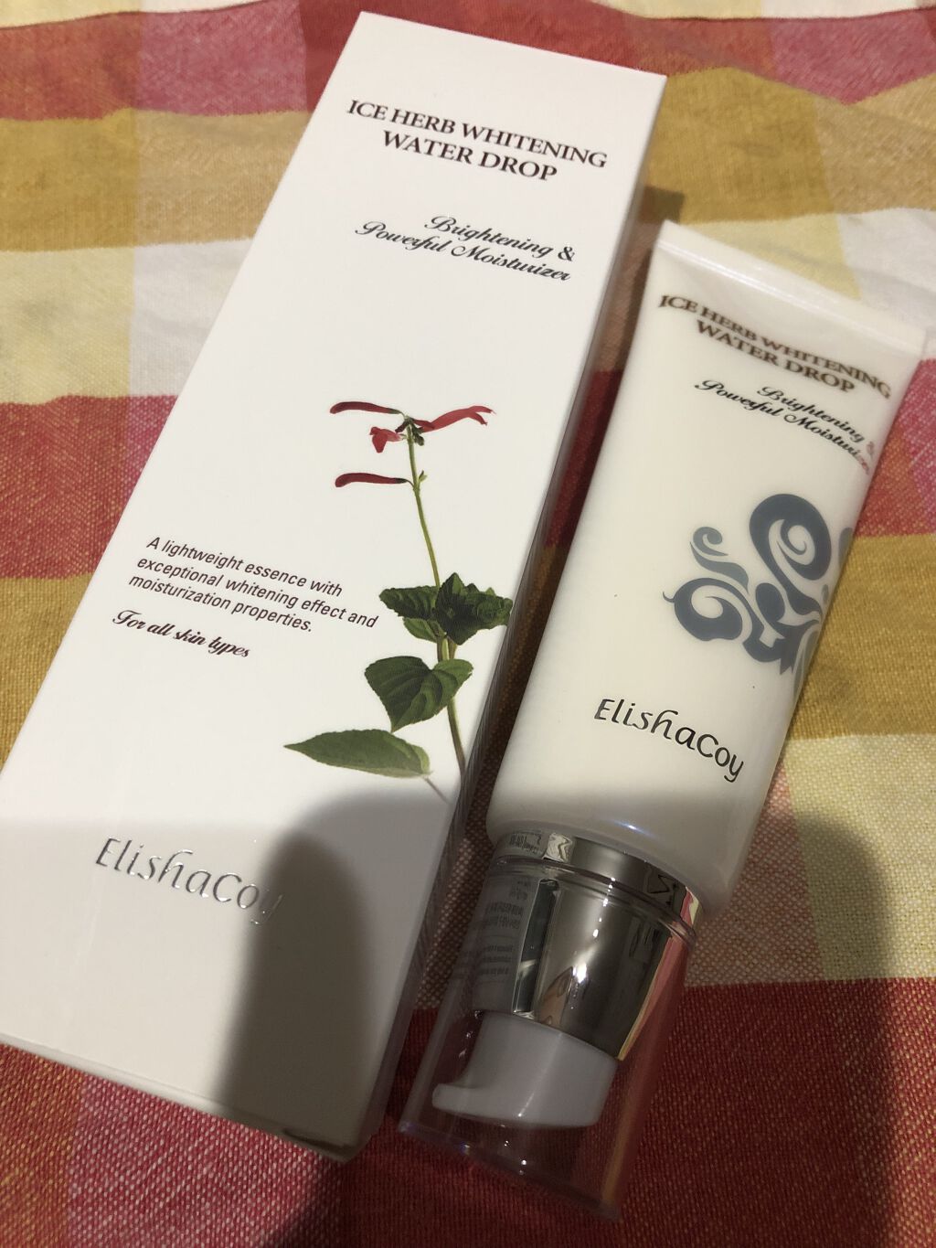  	アイスハーブホワイトニングウォータードロップ/Elishacoy/美容液を使ったクチコミ（2枚目）