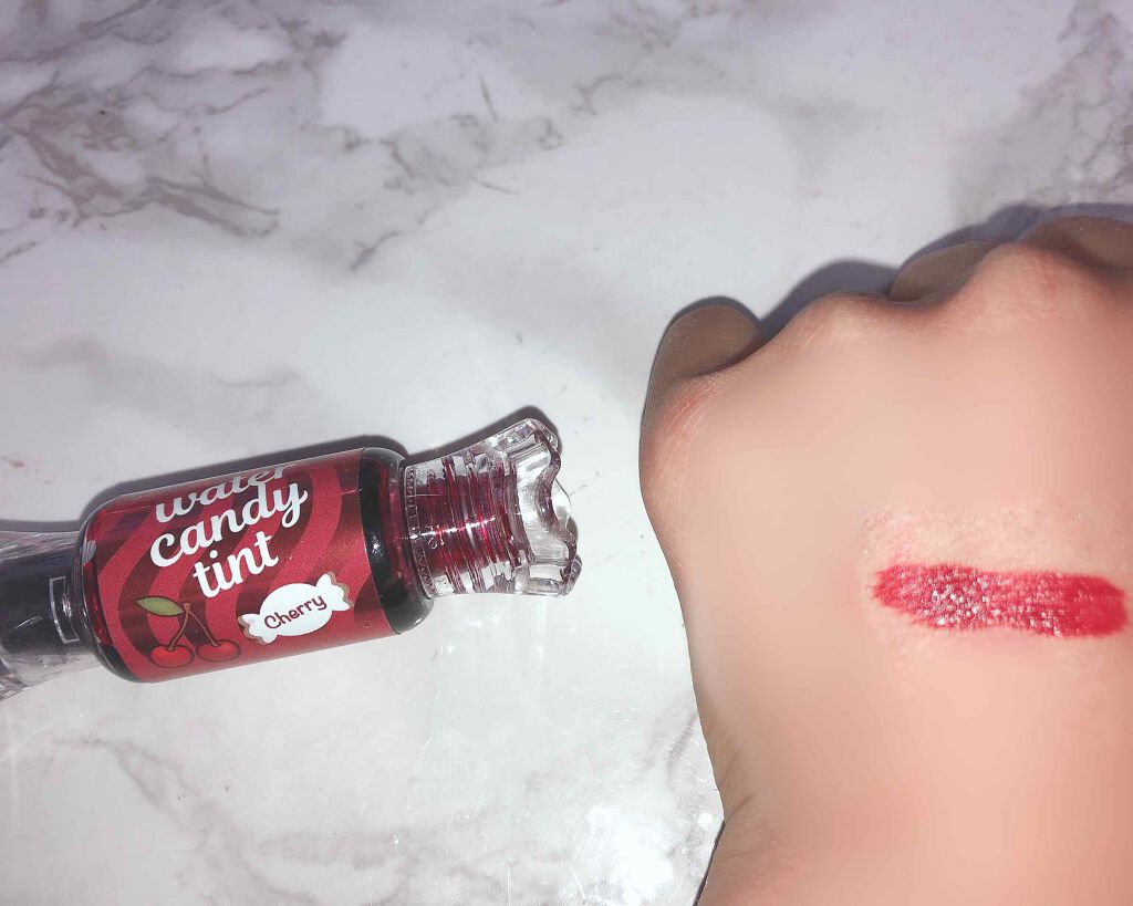 ウォーター キャンディー ティント/the SAEM/リップティントを使ったクチコミ（3枚目）