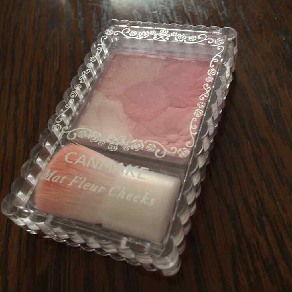 マットフルールチークス/キャンメイク/パウダーチークを使ったクチコミ(1枚目)