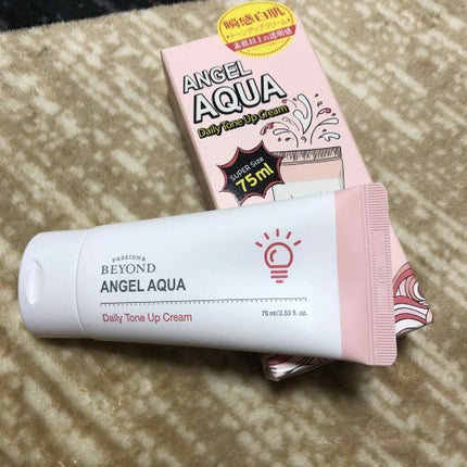 デイリートーンアップクリーム/BEYOND ANGEL AQUA/化粧下地を使ったクチコミ(1枚目)