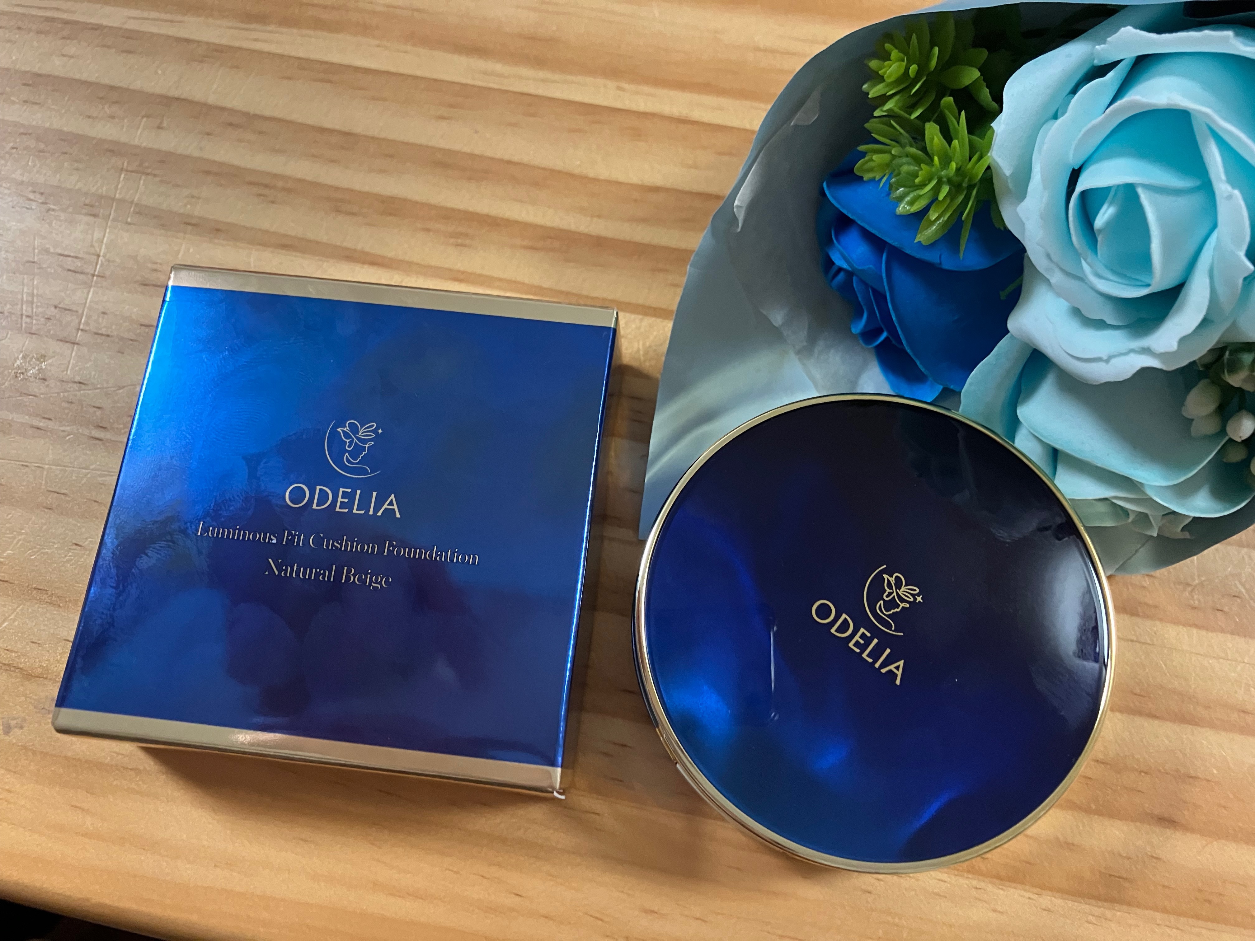 ODELIA ルミナスフィットクッションファンデーション ｹｰｽ+ﾘﾌｨﾙ)01 ﾅﾁｭﾗﾙﾍﾞｰｼﾞｭ ODELIA ﾙﾐﾅｽﾌｨｯﾄ ｸｯｼｮﾝﾌｧﾝﾃﾞｰｼｮﾝWEB初回