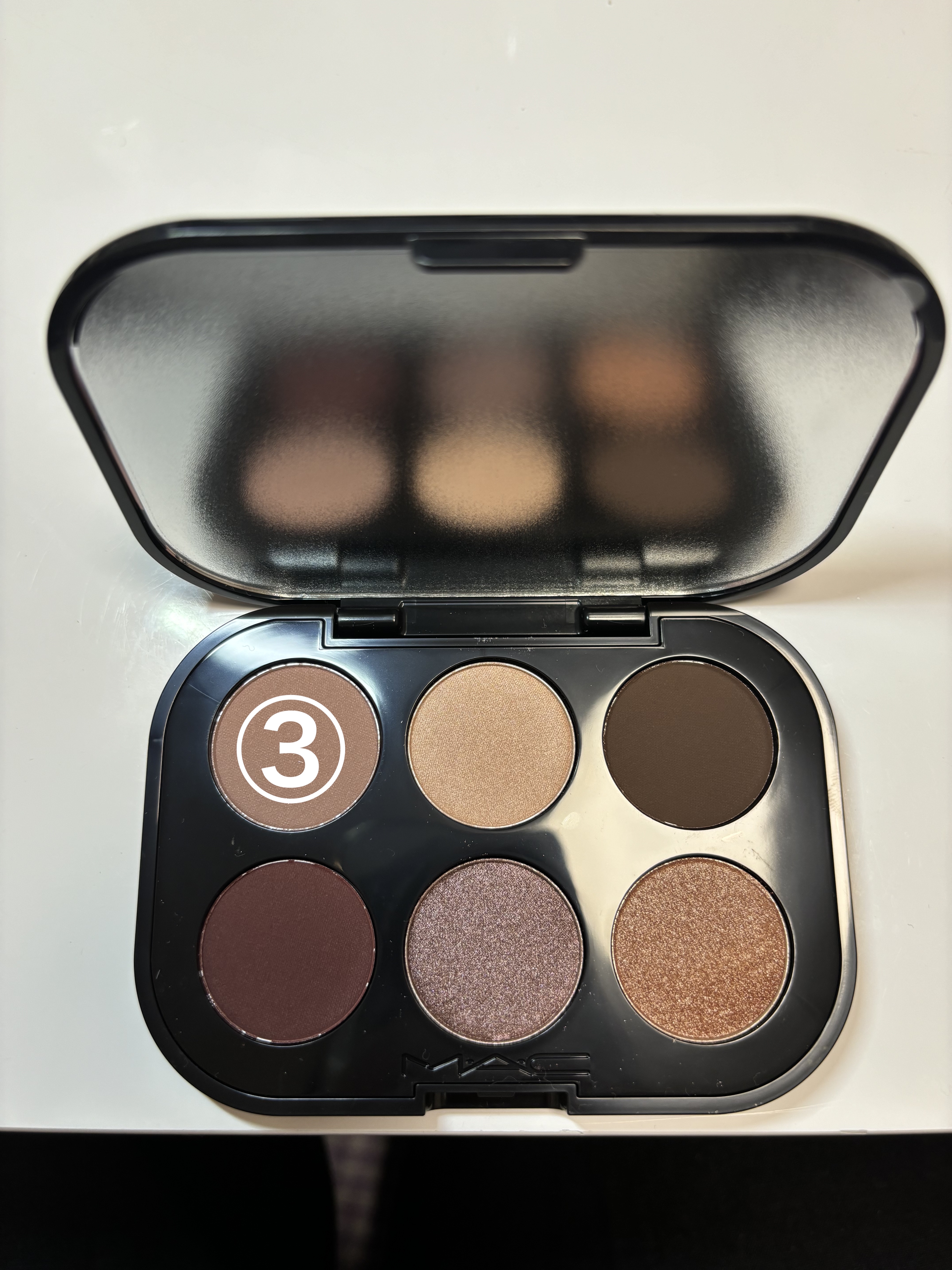 コネクト イン カラー アイシャドウ パレット × 6/M・A・C/アイシャドウパレットを使ったクチコミ（3枚目）