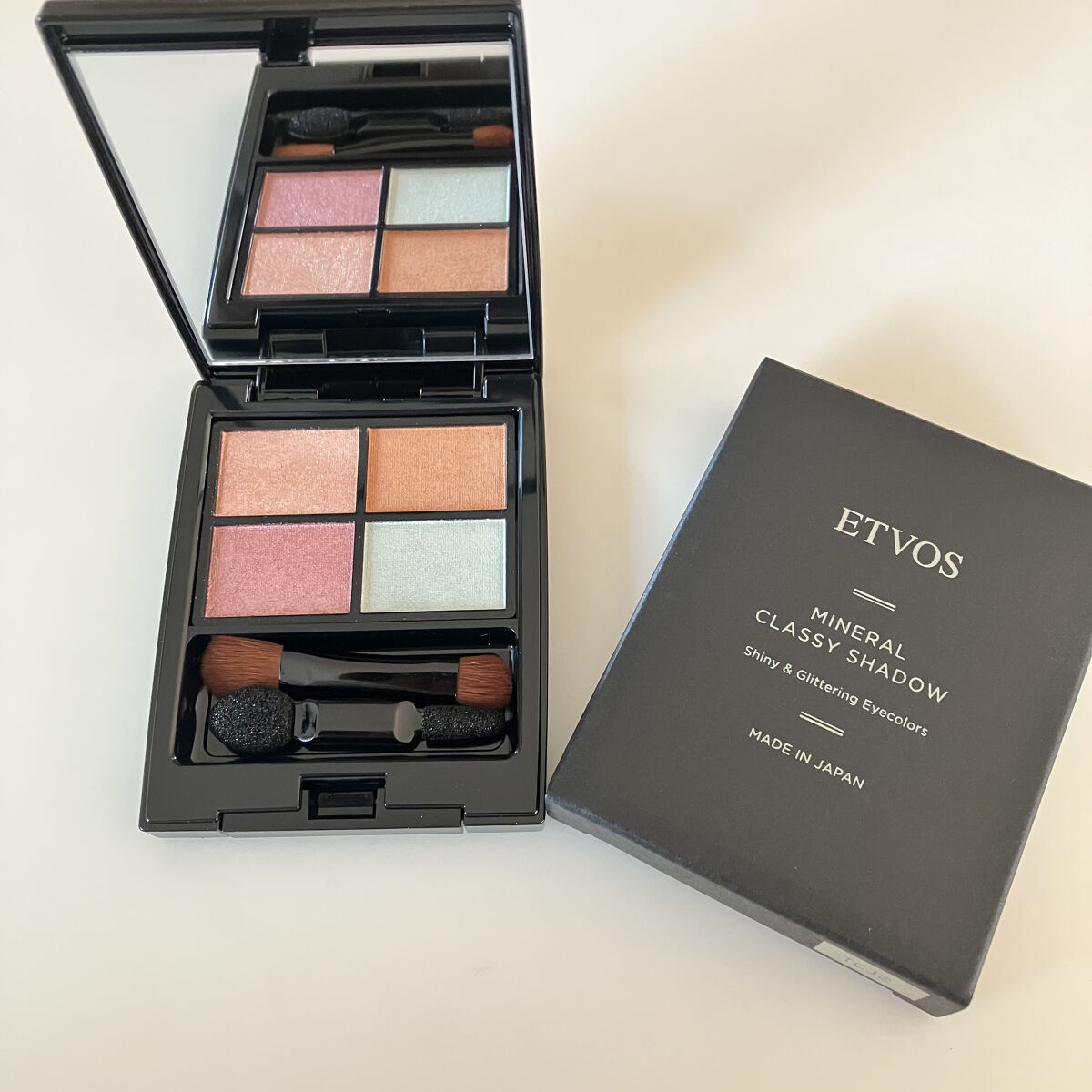 ミネラルクラッシィシャドー/エトヴォス/アイシャドウパレットを使ったクチコミ（2枚目）